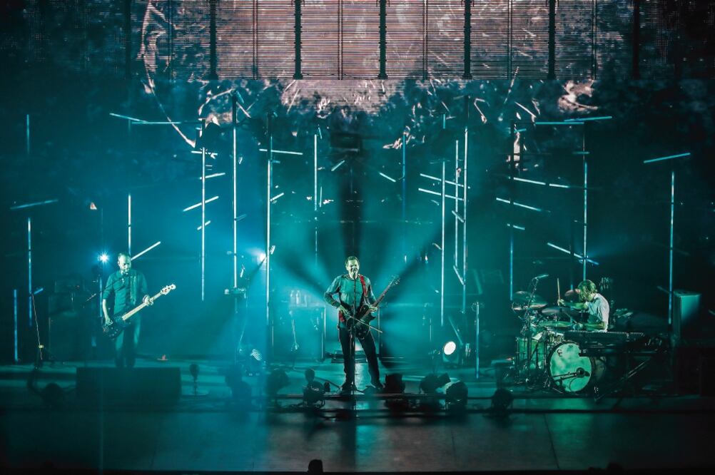 El espectáculo de los islandeses inició a las 21:00 horas (YADIN XOLALPA. EL UNIVERSAL)