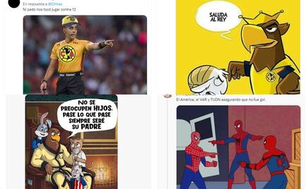 Los mejores memes de la victoria del América en el clásico con polémica incluida