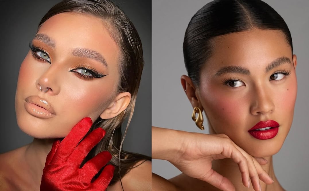 No importa la ocasión, celebra las fiestas con un maquillaje de impacto. Fotos: IG @sasha_nikolina