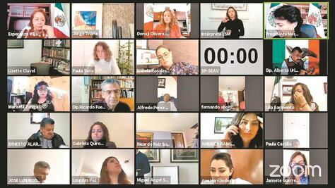 “Acuden” 74 diputados de 66 a la sesión virtual del Congreso capitalino