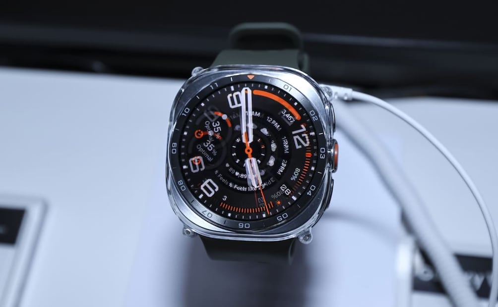Con Galaxy Watch9, Samsung apuesta por un reloj ligero y cómodo, diseñado para acompañar al usuario durante todo el día. Foto: Esteban Torreblanca