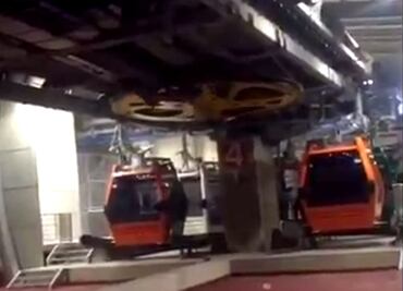 Interrumpen 10 minutos Mexicable por falla eléctrica