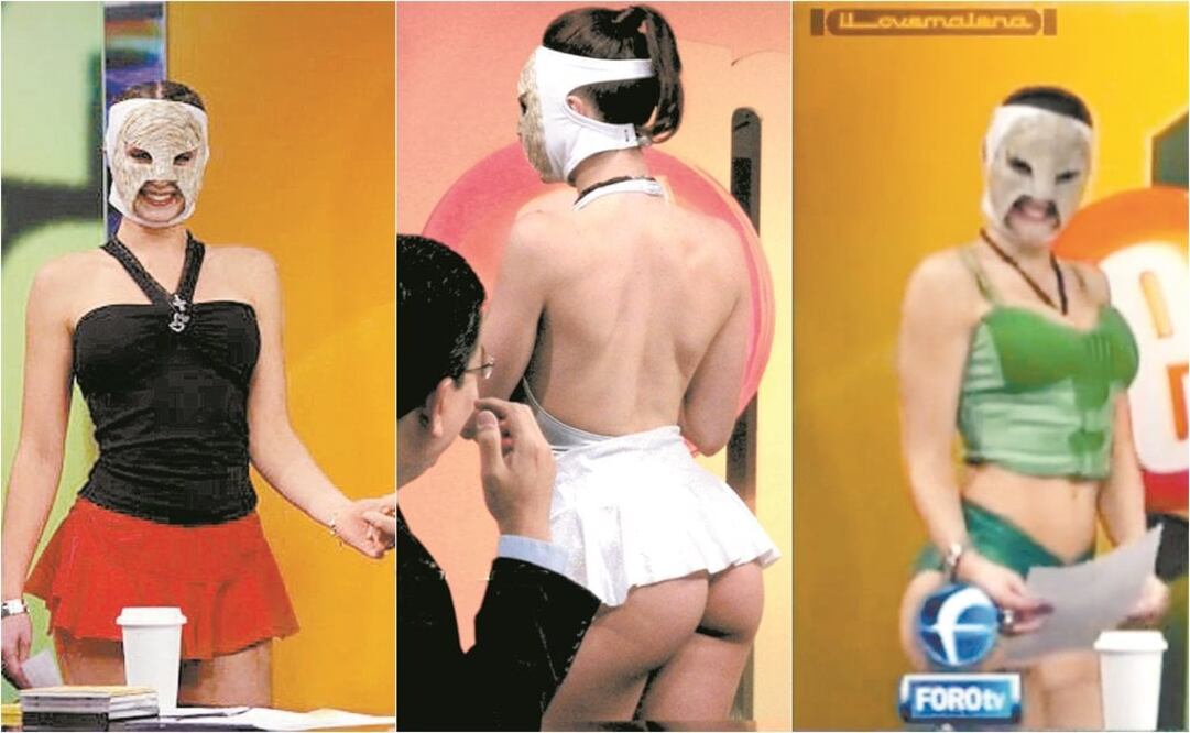 El payaso Brozo siempre se ha caracterizado por rodearse de bellas mujeres y para muestra "La Reata", quien es la modelo argentina Ingrid Brans  FOTO: ESPECIAL