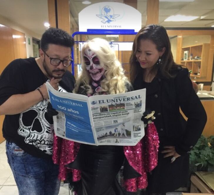 Body Art meets fashion at Mega Procesión de las Catrinas 2017