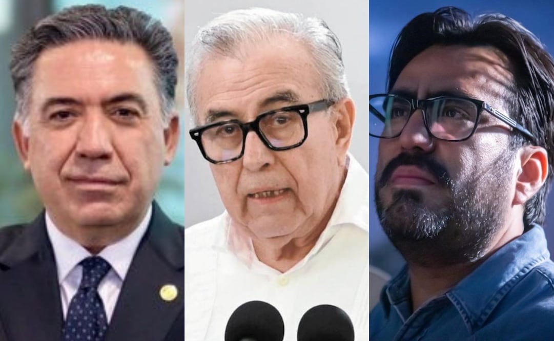 Enrique Inzunza, Rubén Rocha Moya y Juan de Dios Gámez Díaz, ac usados por EU de nexos con el narcotráfico.