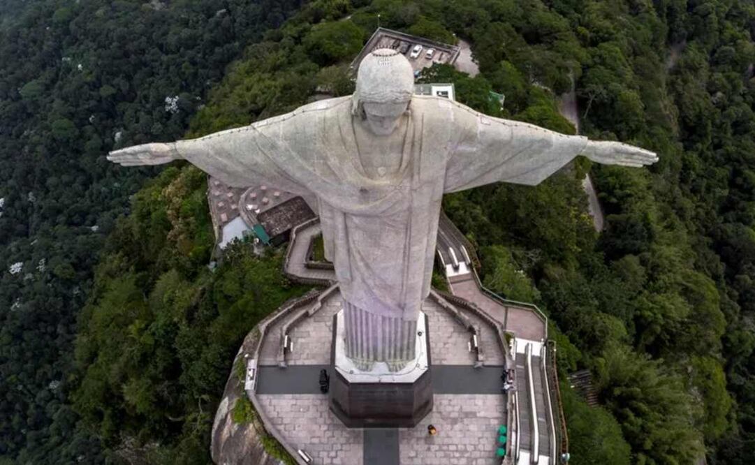 Fotografía de archivo de la estatua del Cristo Redentor, en Río de Janeiro (Brasil). Foto: EFE