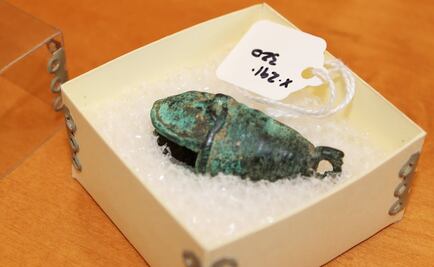 Entregan a México cascabel prehispánico