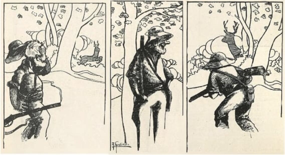 Los cazadores de ayer y hoy