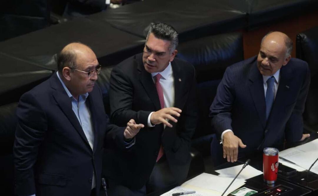 Alito Moreno pide al gobierno de la 4T limite su cercanía con Maduro y Bartlett; ante visita de Marco Rubio. Foto: Carlos Mejía / EL UNIVERSAL