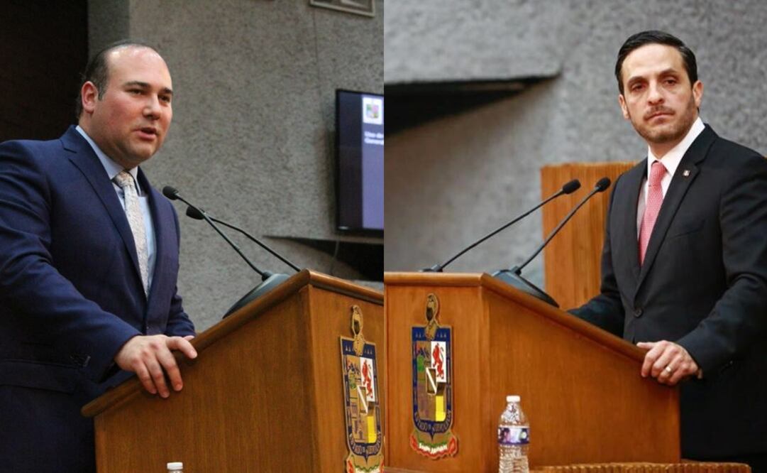 (Fotos: Tomadas de Facebook) Arturo Salinas Garza (PAN) y Marco Antonio González Valdez (PRI)