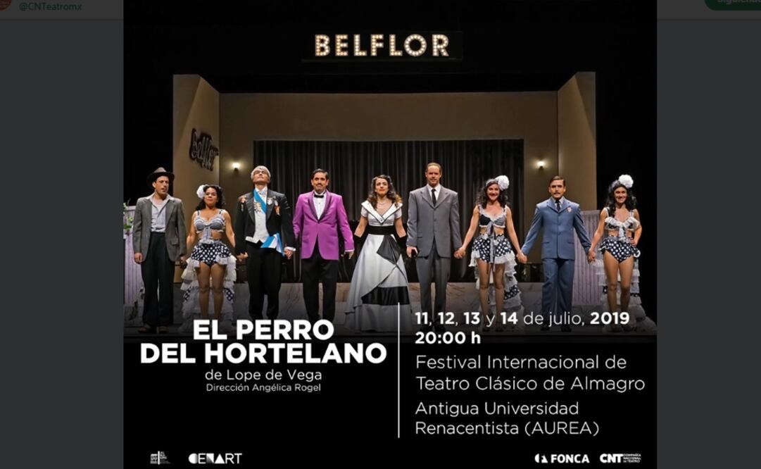 Foto: Twitter / Compañía Nacional de Teatro