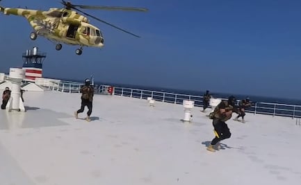 Contactan a mexicanos secuestrados por hutíes a bordo de buque en el Mar Rojo; reportan “trato adecuado”