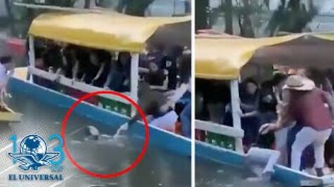Cae joven al canal de Xochimilco, logran rescatarla 