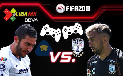 Pumas se impone a Pachuca en su debut en la eLigaMX