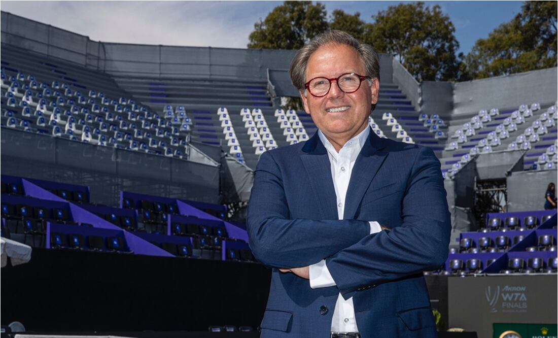 El directivo asegura que habrá casa llena con las estrellas del tenis mundial. Foto: Especial