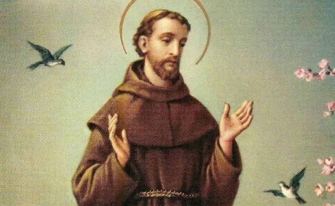 San Francisco de Asís, patrono de los animales. Foto: Especial