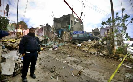 FOTOS: Explota polvorín en Chimalhuacán; hay un niño muerto y varios heridos