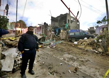 FOTOS: Explota polvorín en Chimalhuacán; hay un niño muerto y varios heridos