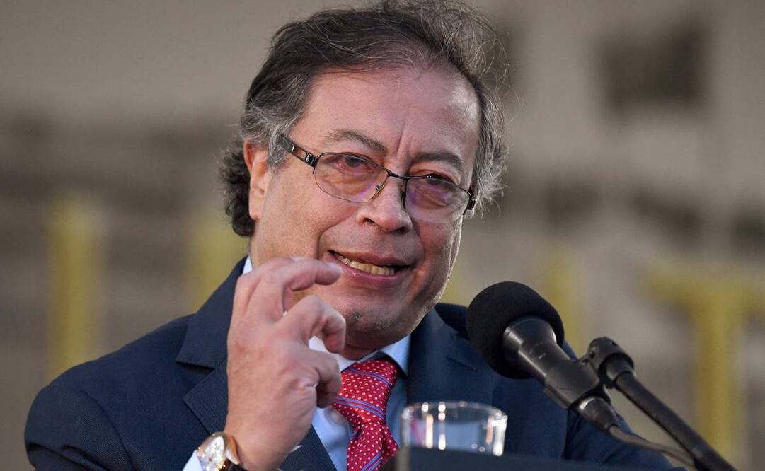Gustavo Petro, presidente de Colombia. Foto: AFP