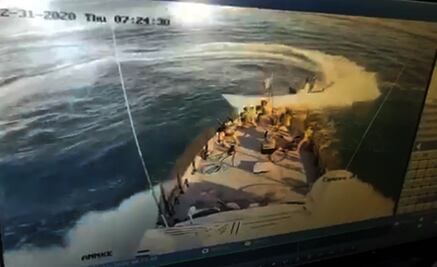 Embarcación con pescadores se estrella contra buque de ambientalistas en santuario de vaquita marina