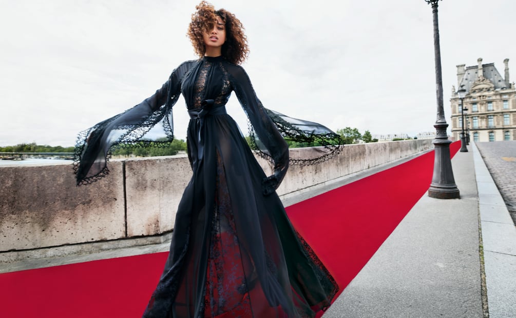 Actualmente Elie Saab es una de las casas de alta costura líderes en el mundo. Foto: Cortesía H&M, Mario Sorrenti