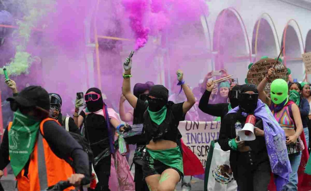 Despenalización del aborto marcha en Edomex. Foto: Jorge Alvarado. EL UNIVERSAL