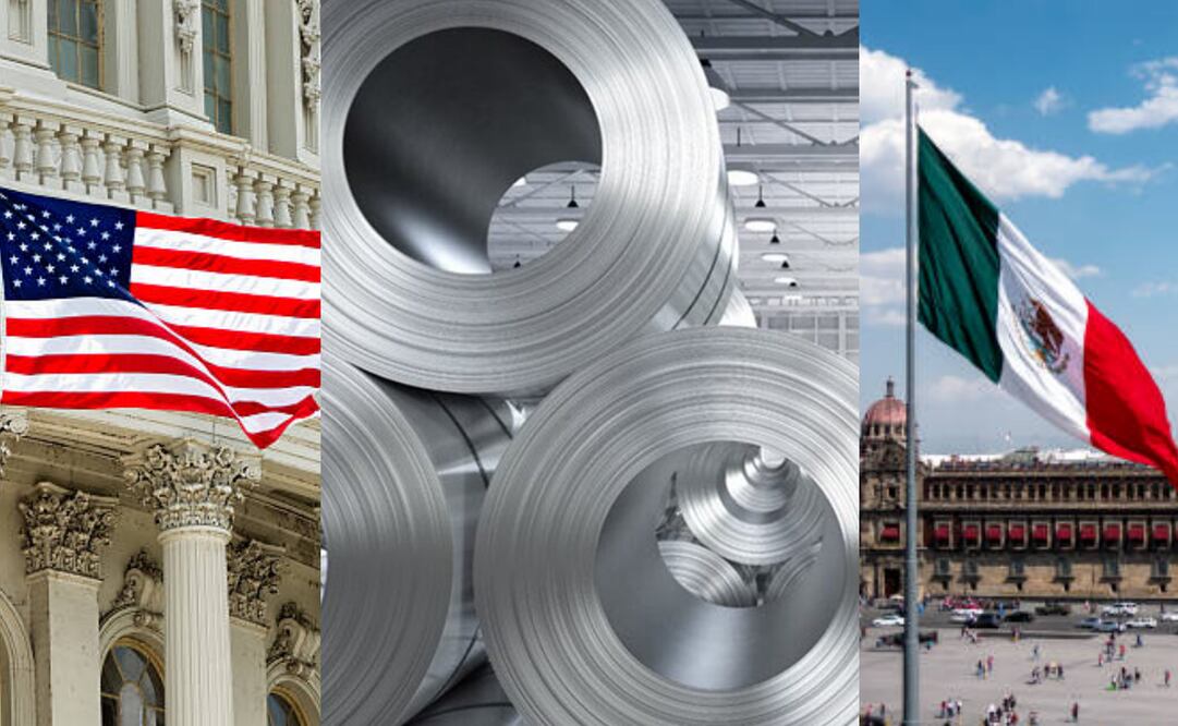 Aranceles de EU al acero y aluminio. (10/06/25) Fotos: iStock y Archivo
