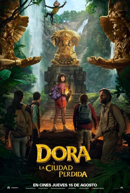 Revelan primer póster de "Dora la exploradora"