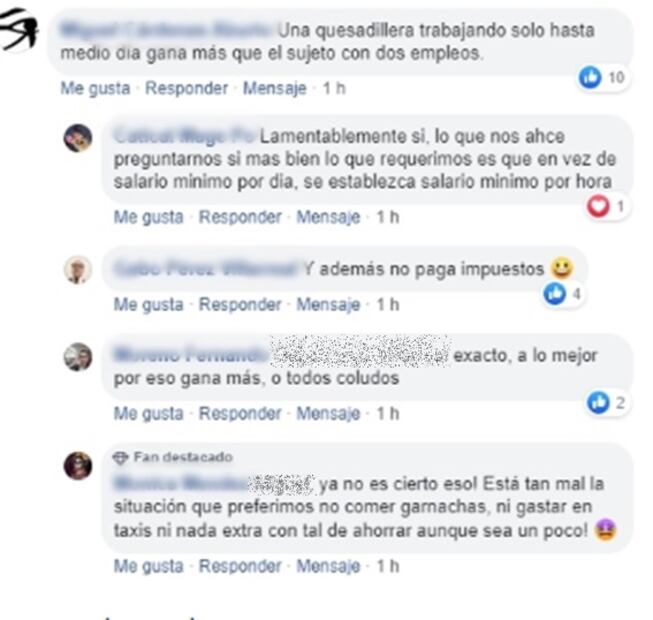 Lectores comparten en redes sociales que tienen hasta 3 trabajos por los bajos ingresos