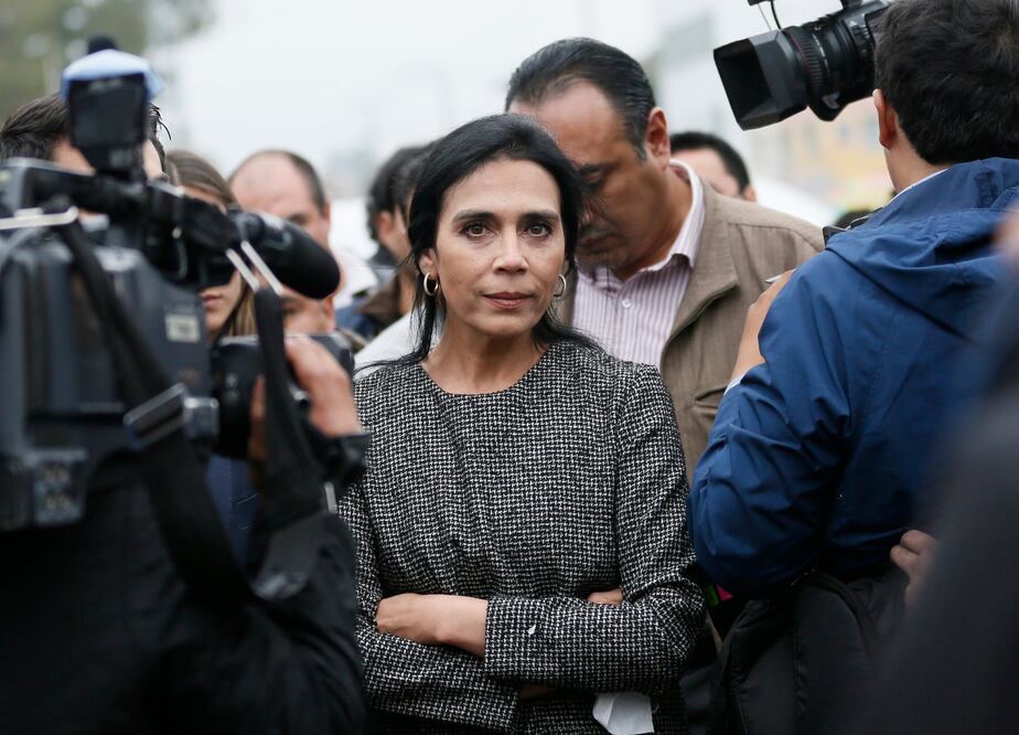 María Iveth Dagnino Acuña, esposa del exgobernador de Sonora, Guillermo Padrés Elías (AP)