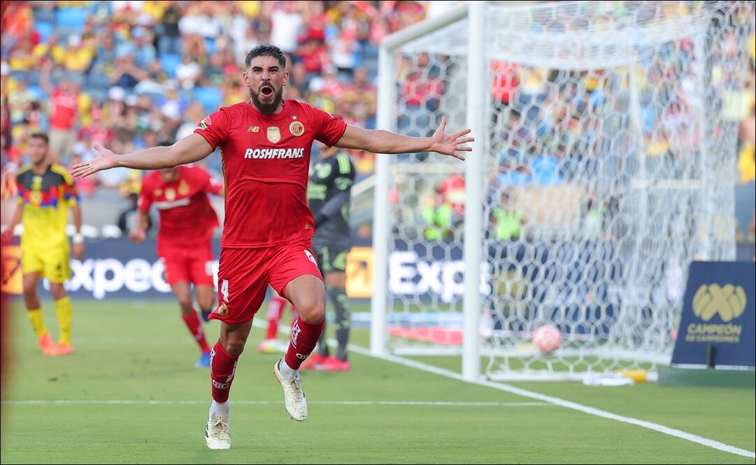 Bruno Méndez festeja su gol sobre el América / Foto: Imago7
