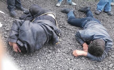 Golpean a presuntos ladrones en Ecatepec 