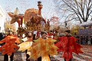 Macy's Thanksgiving Day parade. (AP Photo/Jeenah Moon)