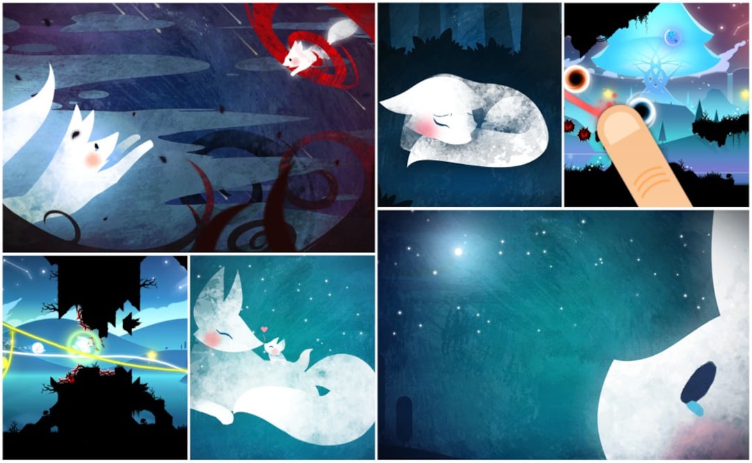 Dibuja constelaciones para reunir al pequeño zorro con su madre