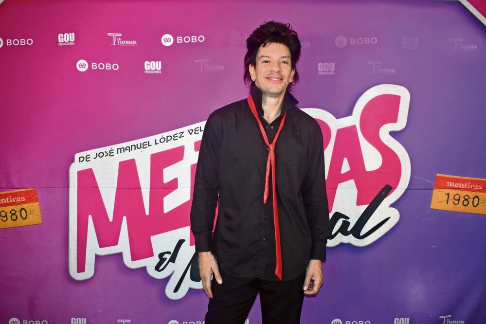 Debutó en teatro en Mentiras ,hace 10 años, Foto: Armando Pereda / EL UNIVERSAL