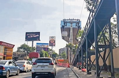 Avanzan obras en L3 del Cablebús