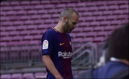 Iniesta sale lesionado y se perderá juegos con España