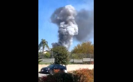 Reportan gran explosión en Ontario, California; hay al menos dos muertos