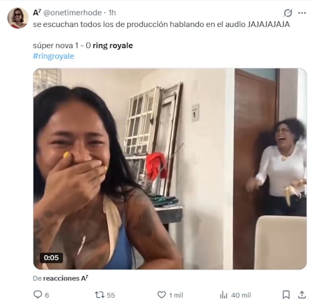 Usuarios reacciones a Ring Royale con los memes más divertidos en redes sociales. Foto: Captura de pantalla