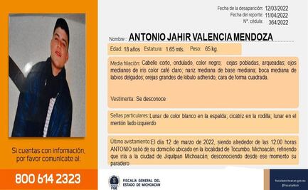 Reportan desaparición de otro joven en el "corredor de la muerte", en los límites de Michoacán y Jalisco