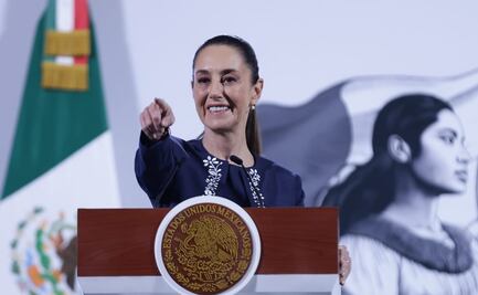 FOTOS: Las 10 frases de la mañanera de Claudia Sheinbaum del 24 de enero de 2025