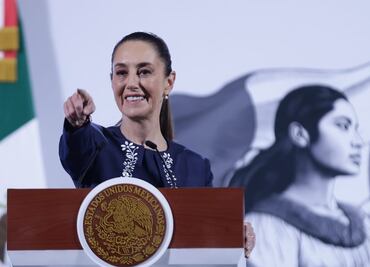 FOTOS: Las 10 frases de la mañanera de Claudia Sheinbaum del 24 de enero de 2025