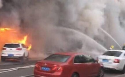 Incendio en clínica de masajes en China deja 18 muertos