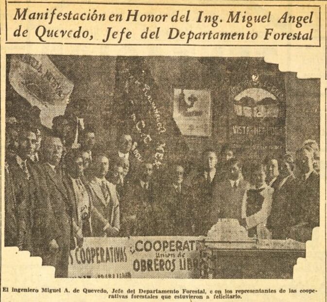 Miguel Ángel de Quevedo, el legendario defensor de árboles desde el Porfiriato