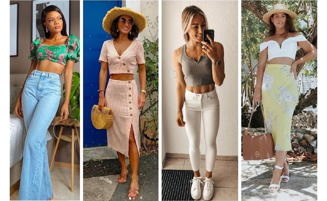 Si crees que esta prenda clave del verano es muy difícil de combinar, estás equivocada / Foto: Instagram: @francscloset, @look_elo, @lizzi1402 y @altaentropia