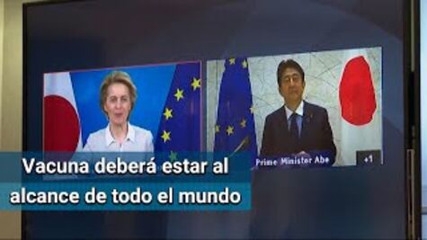 UE y Japón piden que la vacuna de Covid-19 sea un "bien global común"