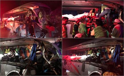 Un muerto y ocho heridos por accidente de autobús en Chiapas