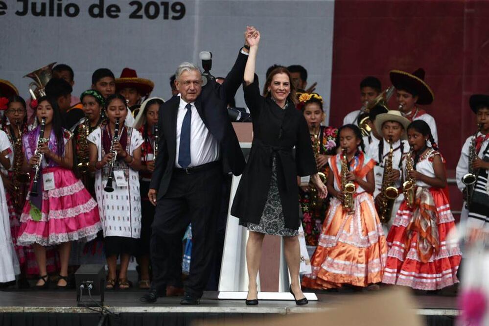 Estamos aquí para reafirmar nuestro compromiso de no fallarle al pueblo: AMLO