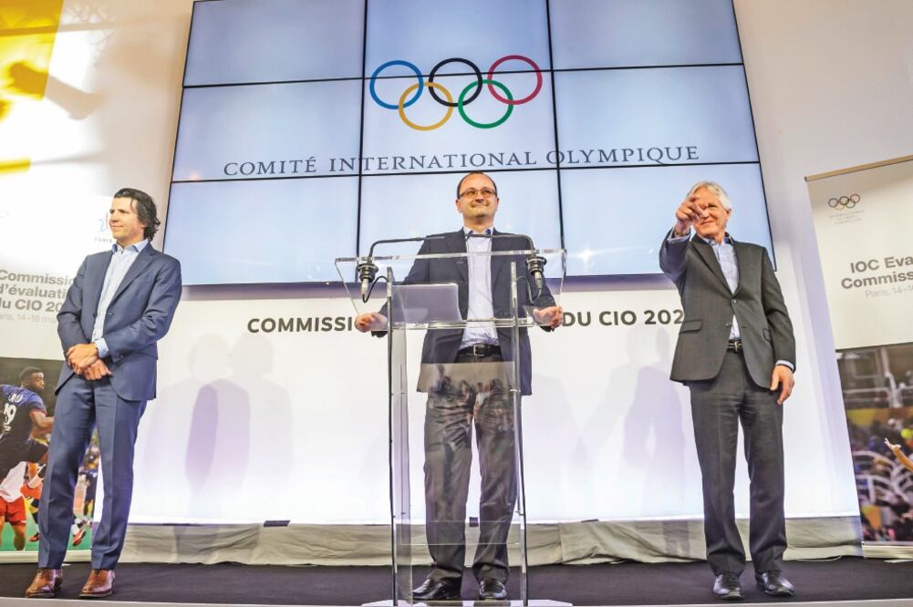 Patrick Baumann, de la comisión de evaluación del COI (CHRISTOPHE PETIT TESSON. EFE)