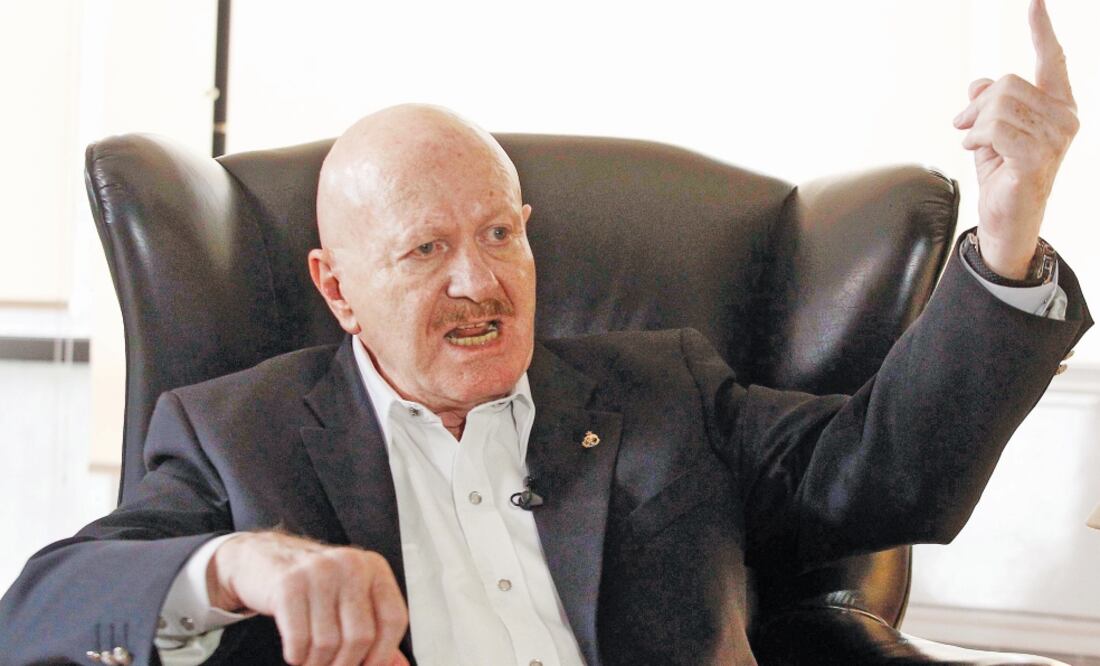 Manuel Mondragón y Kalb, comisionado nacional contra las Adicciones (ARIEL OJEDA. EL UNIVERSAL)